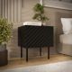 3. Bedside table 2 pcs LUCCA 47x40x52 black