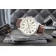 6. FOSSIL Grant Leather Men's Watch FS4735 + BOX