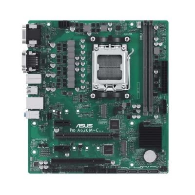 8. ASUS PRO A620M-C-CSM AMD A620 Socket AM5 micro ATX