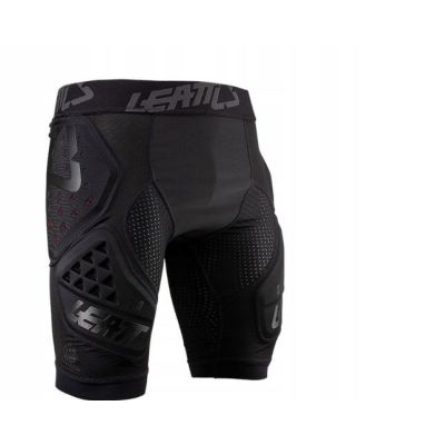 3. LEATT Impact Shorts 3DF 3.0 Protective Shorts, Size L, Black