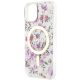 6. Guess Flower MagSafe case for iPhone 14 - transparent