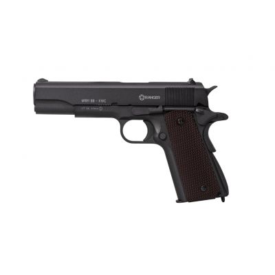 3. Air pistol RANGER M1911 BB KWC cal. 4.5 BBs BLOW BACK 17 shots FULL METAL CO2 (AAKCMB760AZB)