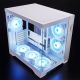 12. Chieftec GM-30W-TG-OP Computer Security & Holder Cube White