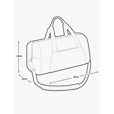 7. EVOC Weekender 40 curry travel bag - black