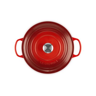 4. Le Creuset Signature Roaster Round 28cm Cherry
