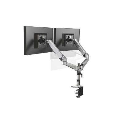 8. Digitus Universal Dual Monitor Desk Mount with Gas Spring