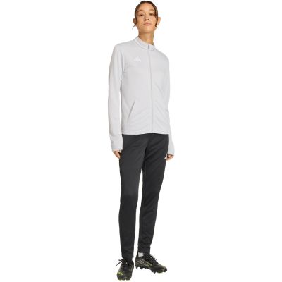 6. adidas Entrada 26 Track Women's Track Jacket Grey JZ6598