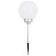 10. SOLAR LAMP MILKY GLOBE 20x53.5CM