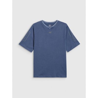 6. Boy's loose T-shirt with print 4F 4FJRSS26TTSHM3467-31S