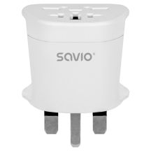 SAVIO TRAVEL ADAPTER GLOBAL SOCKET - UK PLUG AP-05