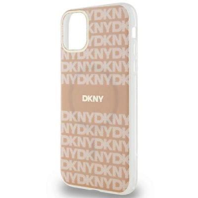 6. DKNY IML Mono & Stripe MagSafe case for iPhone 11 / Xr - pink