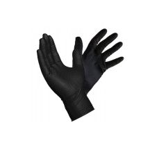 GRIZZLY nitrile gloves black L 50 pcs