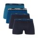 3. Puma Brand Elastic Men's Boxer Shorts 4-Pack Navy/Blue 938197 02