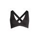 CASALL V-Neck Crossback Bikini Top Black