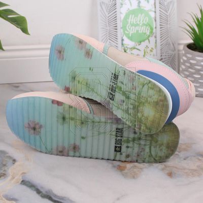 10. Big Star W INT1851 leather sneakers, multicolor
