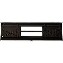 TV cabinet GRANERO 200x56.7x35 black/black combination