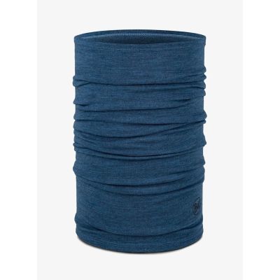 7. Buff Merino Midweight Multifunctional Scarf Blue