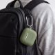 11. Tech-Protect Silicone Hook Case for AirPods 4 - Green