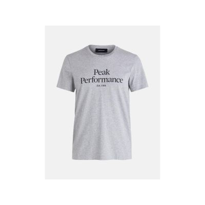 T-Shirt Peak Performance M Original Tee gray