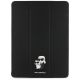 2. Karl Lagerfeld Saffiano Magnetic Karl & Choupette iPad Air 13" 2024 Book Cover Case - Black