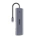 8. UNITEK D1113BGY01 Hubs and Concentrators 2 x USB 3.2 Gen 2 (3.1 Gen 2) Type-C 1000 Mbit/s Gray