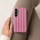 7. Tech-Protect Lamano MagSafe Case for Samsung Galaxy S26 FE – Red-Pink