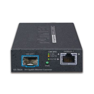 2. Planet XT-705A Network Converter 10000 Mbit/s Multifunctional Single