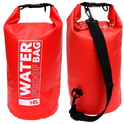 8. BACKPACK BAG WATERPROOF BAG 10L RED