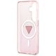 7. Guess IML Gradient Triangle MagSafe Case for Samsung Galaxy S26 - Pink