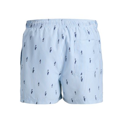 2. Jack&Jones Men's JWHARUBA SWIM PRINTS SHORTS 12206537 Cashmere Blue Stripes