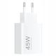 4. Xiaomi MDY-17-EF 45W USB-A Wall Charger - White