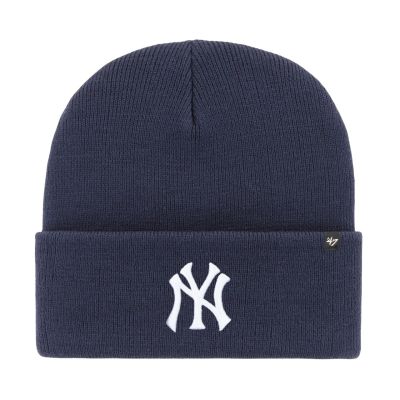 New York Yankees Navy Blue Beanie B-HYMKR17ACE-LN 15121346