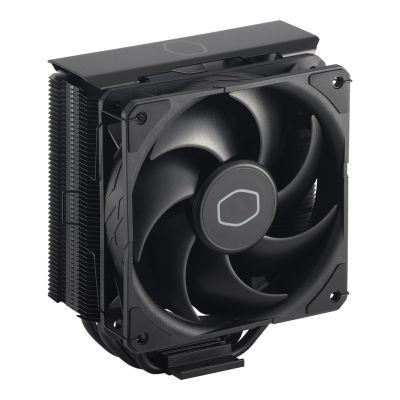 8. Cooler Master Hyper 212 Black Processor Air Cooler 12cm Black