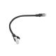 2. UTP patch cord Lanberg PCU6-10CC-0025-BK (RJ45 - RJ45 ; 0.25m; UTP; cat. 6; black color)