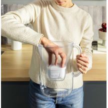 Brita Essential XL jug + 3 cartridges dark blue