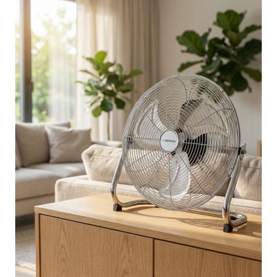 9. Esperanza Scirocco EHF005 floor fan (silver)