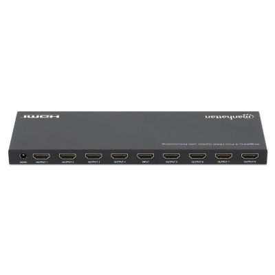 8. MANHATTAN 4K60Hz 8-Port HDMI Splitter with Downscaling
