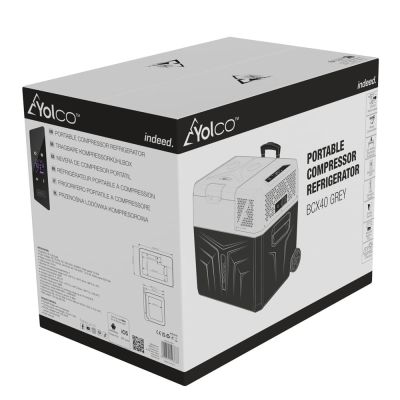 10. Yolco BCX40 Grey Portable Compressor Refrigerator