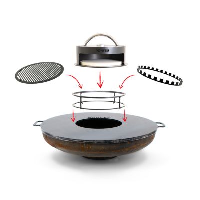 10. Bonfeu accessory stand for Bonplancha 80 BS