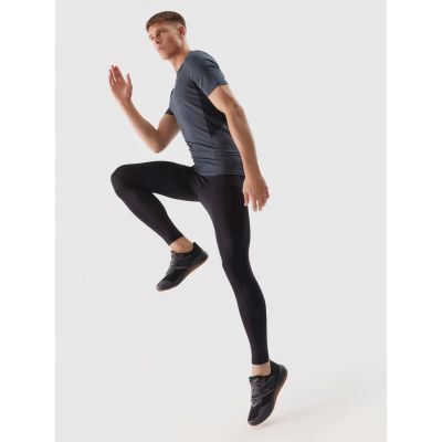 Men's quick-drying training leggings 4F 4FWSS24TFTIM227-20S