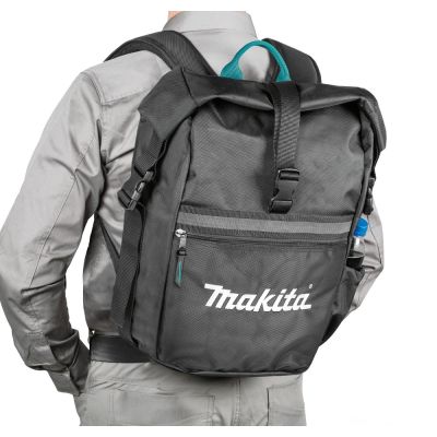 4. Makita backpack with roll-up flap