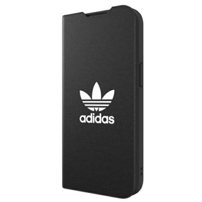 3. Adidas OR Booklet Case BASIC for iPhone 13 - Black and White