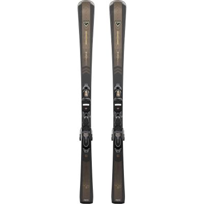 6. ROSSIGNOL NOVA 8 XPRESS / XPRESS W 11 GW B83 GREY BRONZE ski set