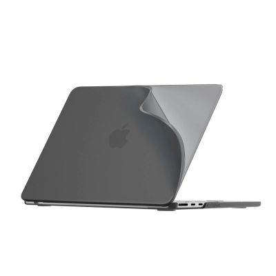2. Tech-Protect Softshell Case for MacBook Air 15 2023 / 2024 / 2025 / 2026 - Matte Black