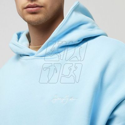 5. Sean John Script Logo Back Artwork Hoodie M 6021390