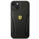 3. Ferrari FEHCP14MRBUK iPhone 14 Plus 6.7" black/black hardcase Leather Stamp Sides
