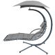 5. SWING ROCKING CHAIR WITH UMBRELLA LISBON DARK GREY