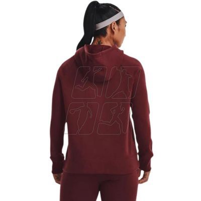 3. Under Armor Rival Fleece Logo Hoodie W 1356318 690