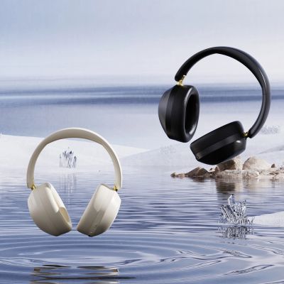 3. Dudao X22 Max Wireless On-Ear Bluetooth Headphones with ANC - Beige