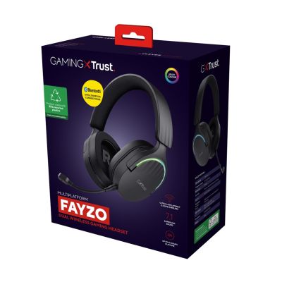 8. TRUST GXT491 FAYZO Wireless Headphones